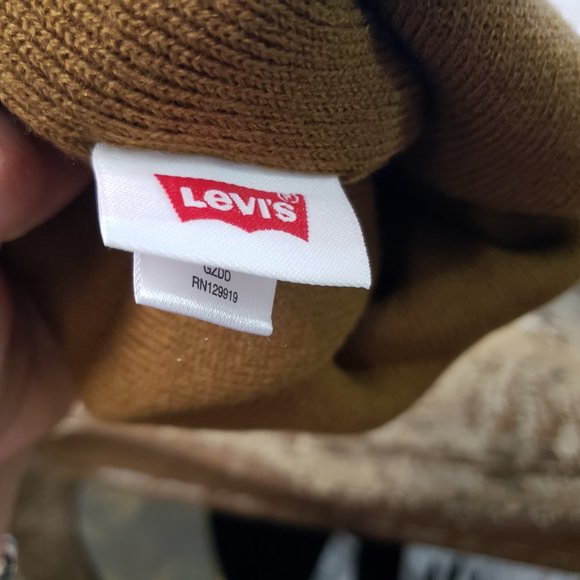 LEVI’S ~ Knit Cap ~ Tan - Picture 4 of 5